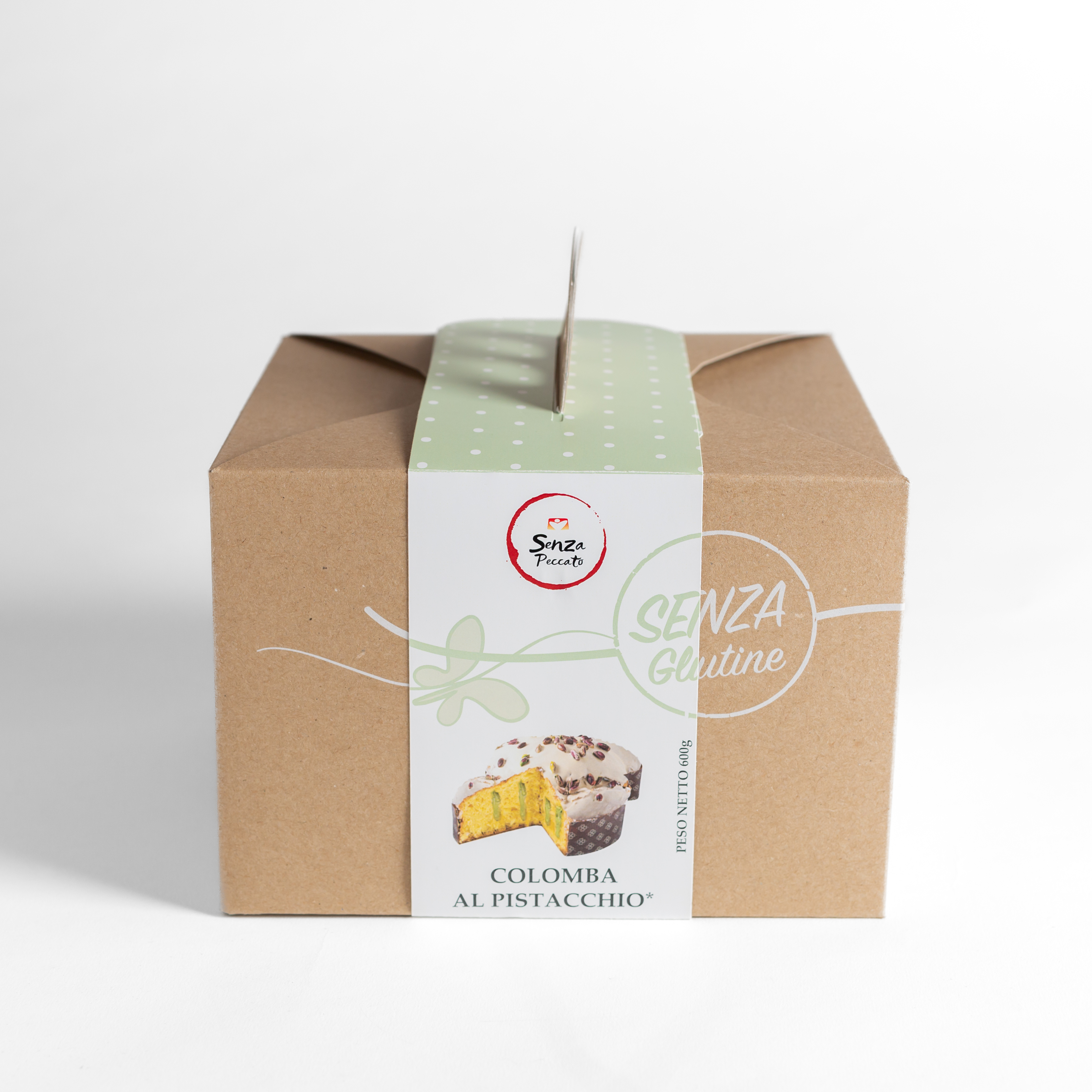 Colomba al pistacchio senza glutine