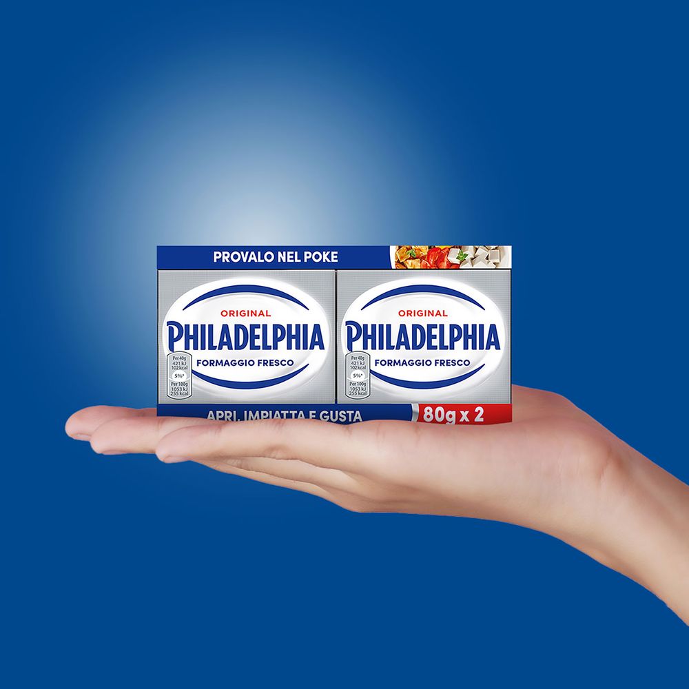 Philadelphia Original Formaggio Fresco cremoso Panetto 2x 80g