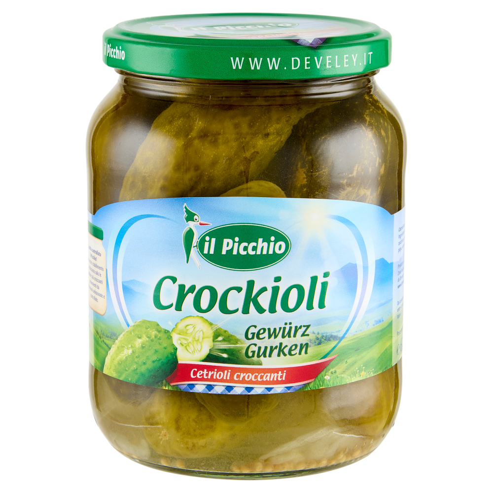 il Picchio Crockioli Cetrioli croccanti 670 g