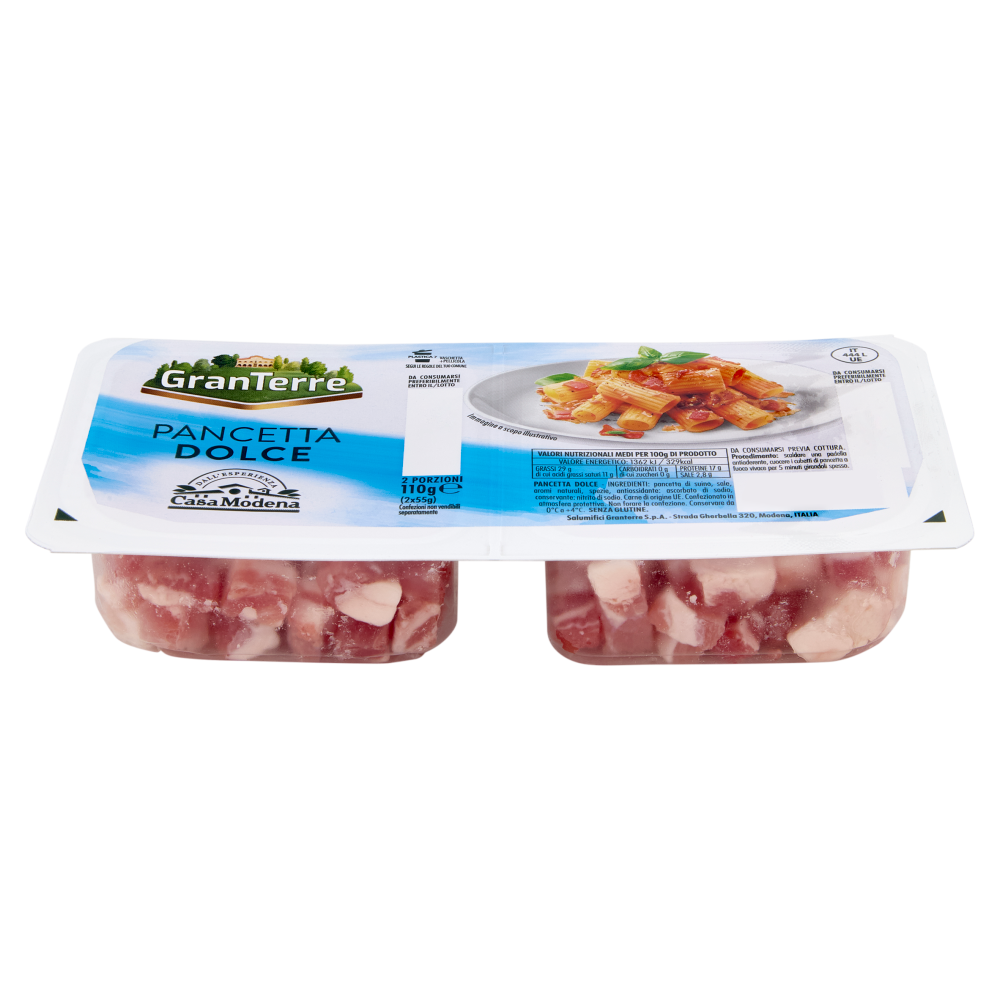 GranTerre Pancetta Dolce 2 x 55 g