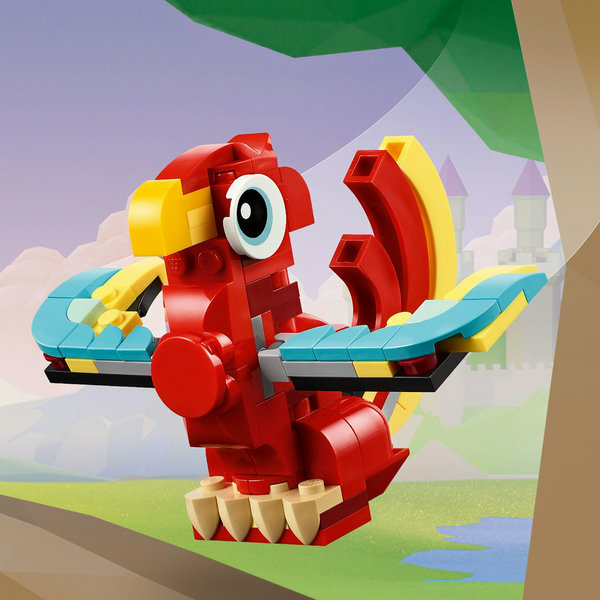 LEGO Creator Drago rosso