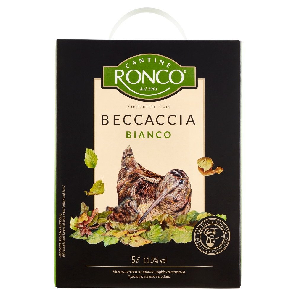 Cantine Ronco Beccaccia Bianco 5 l