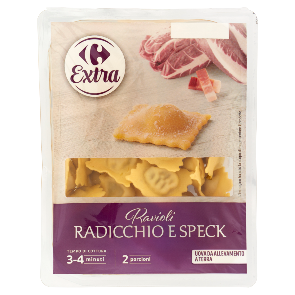 Carrefour Extra Ravioli Radicchio e Speck 250 g