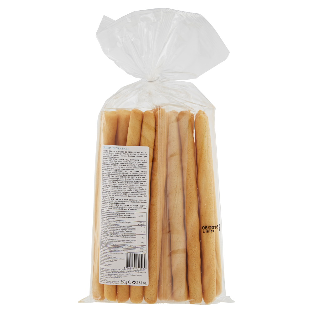 Panealba grissini senza sale 250 g