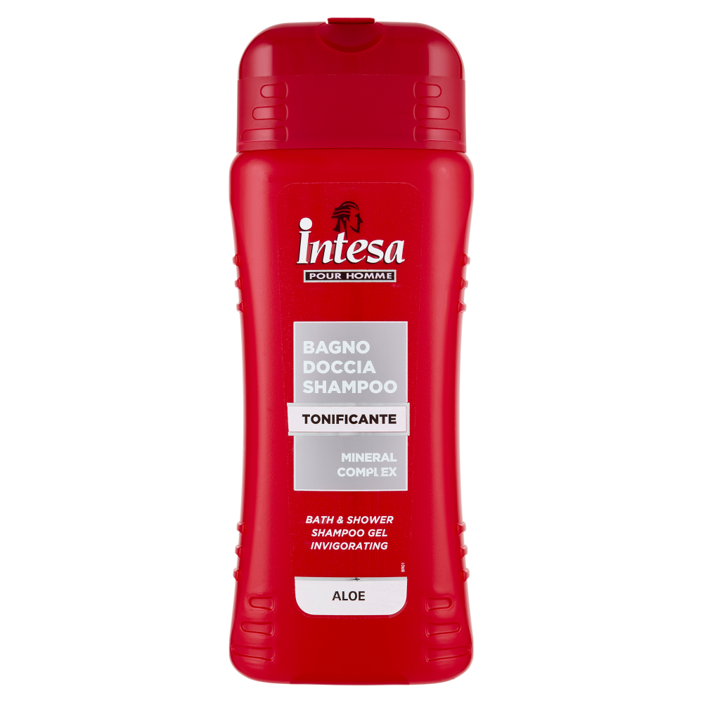 Intesa Pour Homme Bagno Doccia Shampoo Tonificante Aloe 500 mL