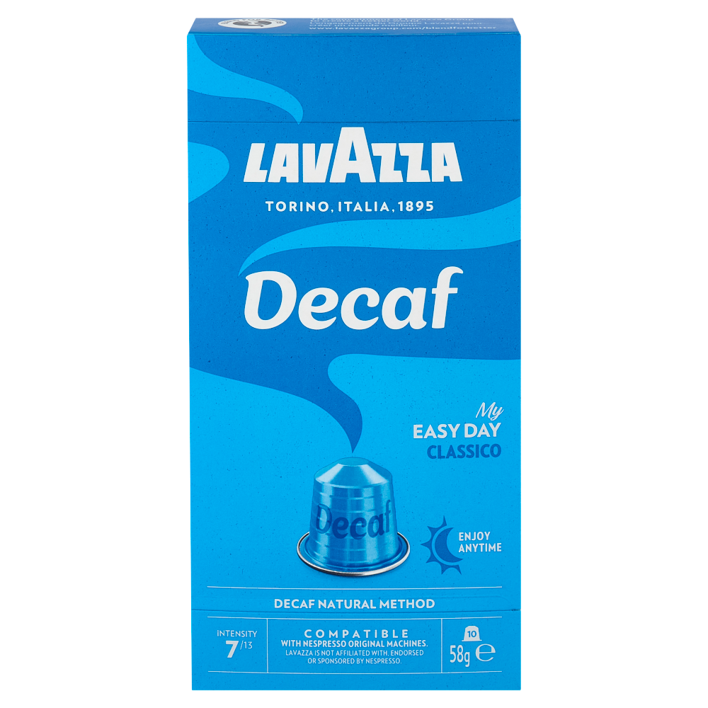Lavazza Decaf Classico Compatible with Nespresso Original Machines 10 Capsule 58 g