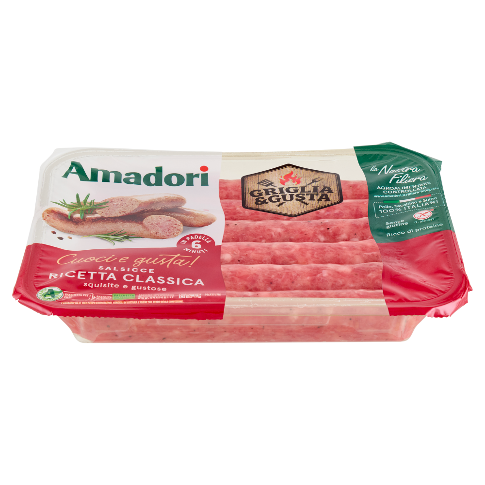 Amadori Salsicce Ricetta Classica 0,400 kg