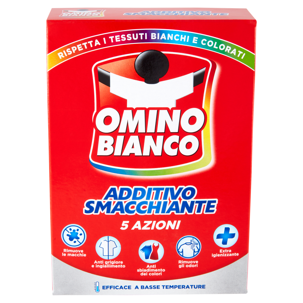 Omino Bianco Additivo Smacchiante Polvere 500 g