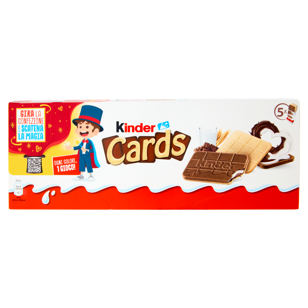 Kinder Cards 5 astucci 128 g