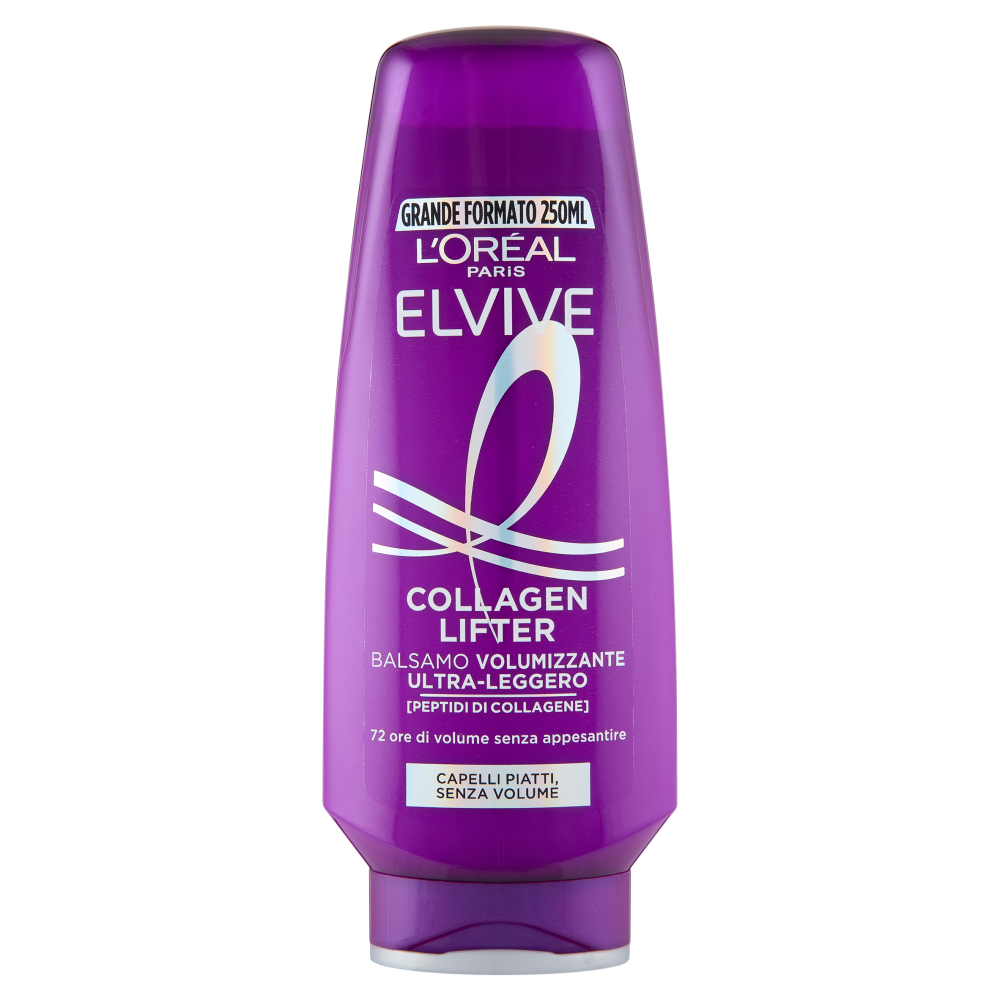 Elvive Collagen Lifter Balsamo Volumizzante Ultra-Leggero, per Capelli Senza Volume 250 ml