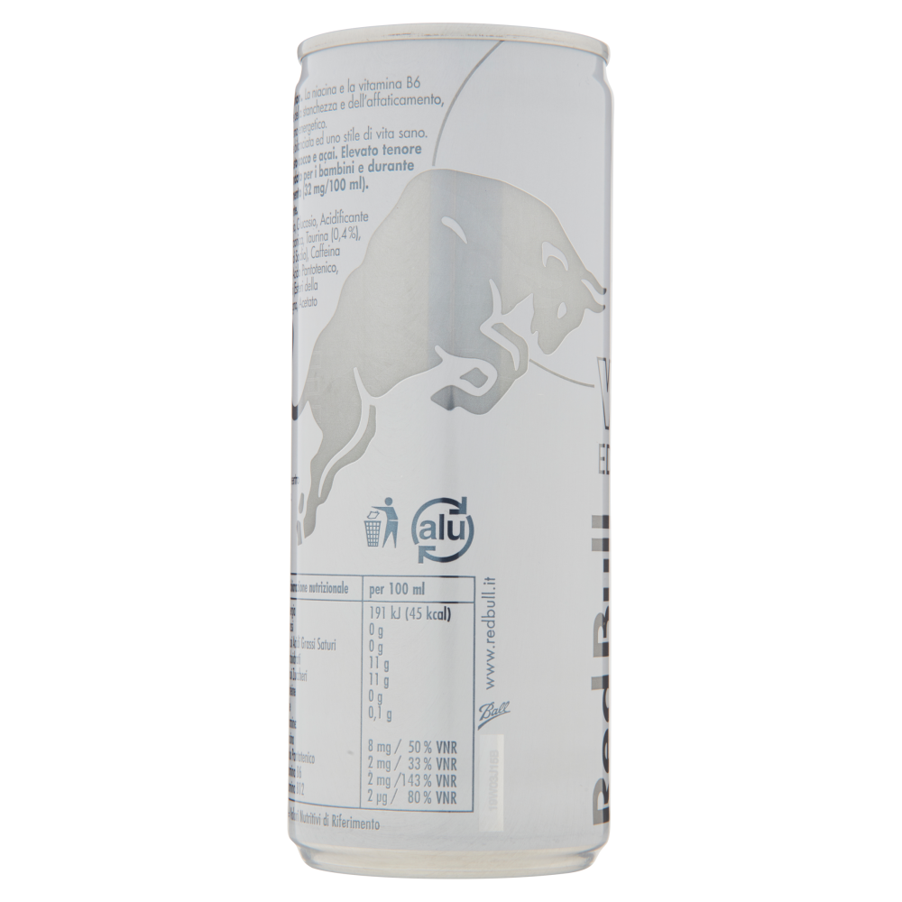 Red Bull Energy Drink, Gusto Cocco A&ccedil;a&iacute;, 250 ml