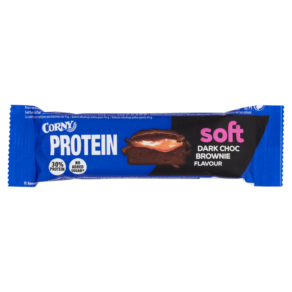 Corny Protein 30% soft Dark Choc Brownie Flavour 45 g