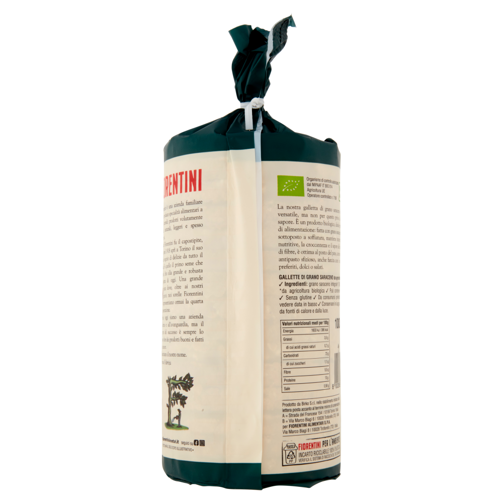 Fiorentini le Originali Gallette Bio di Grano Saraceno 100 g