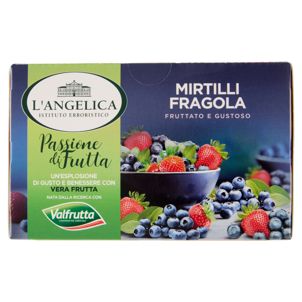 L'Angelica Passione di Frutta Mirtilli Fragola 15 Filtri 28.5 g