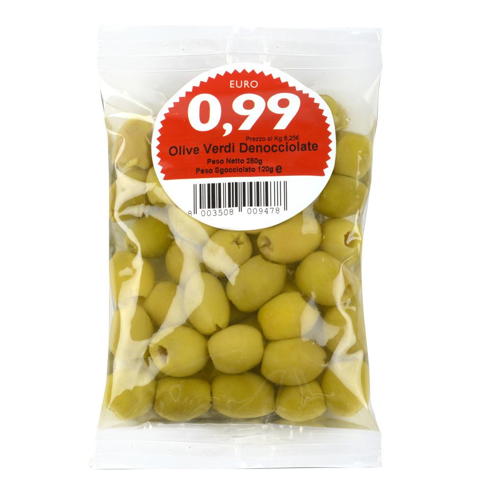 Olive Verdi Denocciolate 120 g