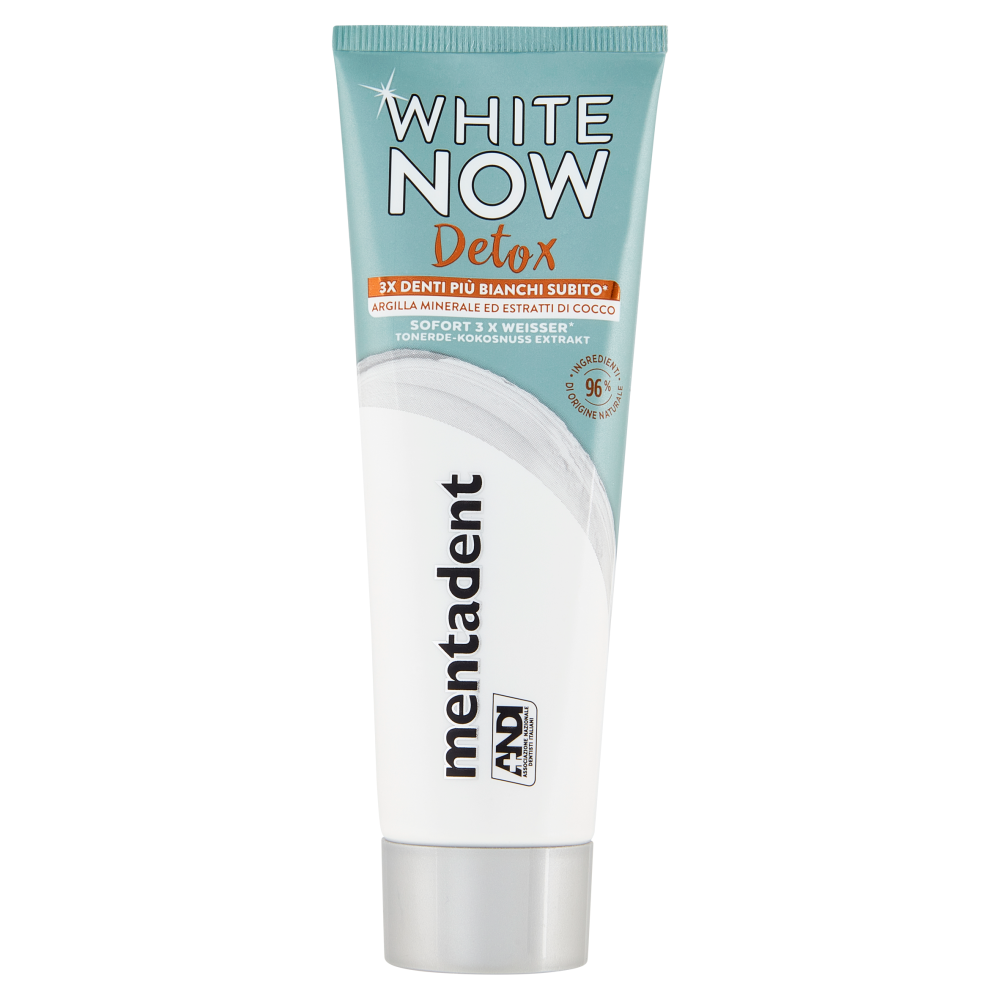 Mentadent White Now Detox Cocco 75 ml