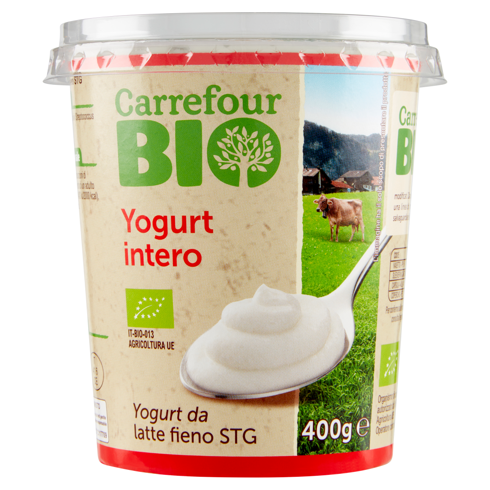 Carrefour Bio Yogurt intero 400 g