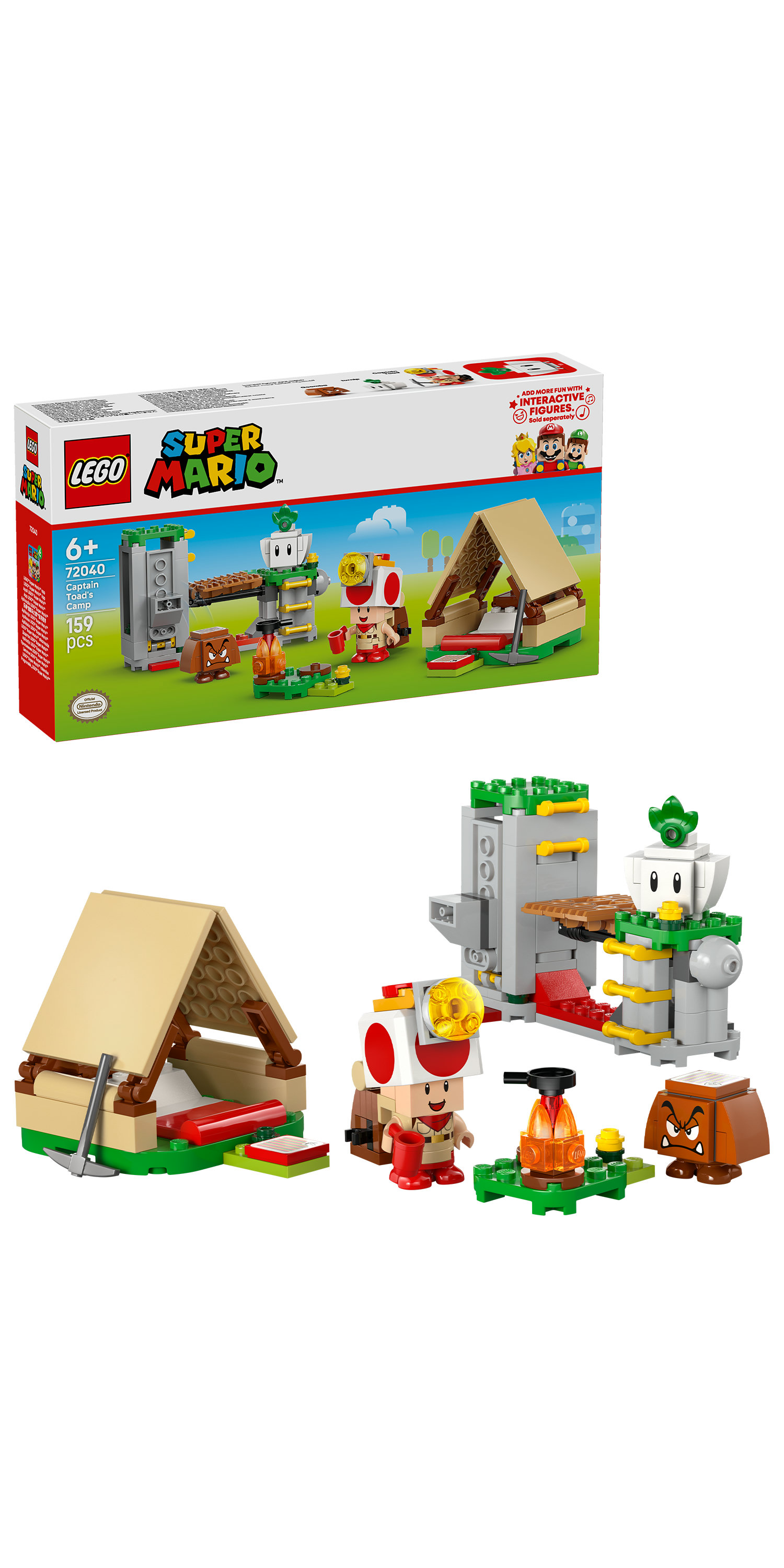 LEGO Super Mario In campeggio con Capitan Toad