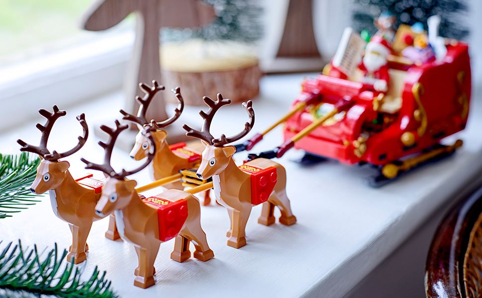 LEGO Iconic La slitta di babbo Natale