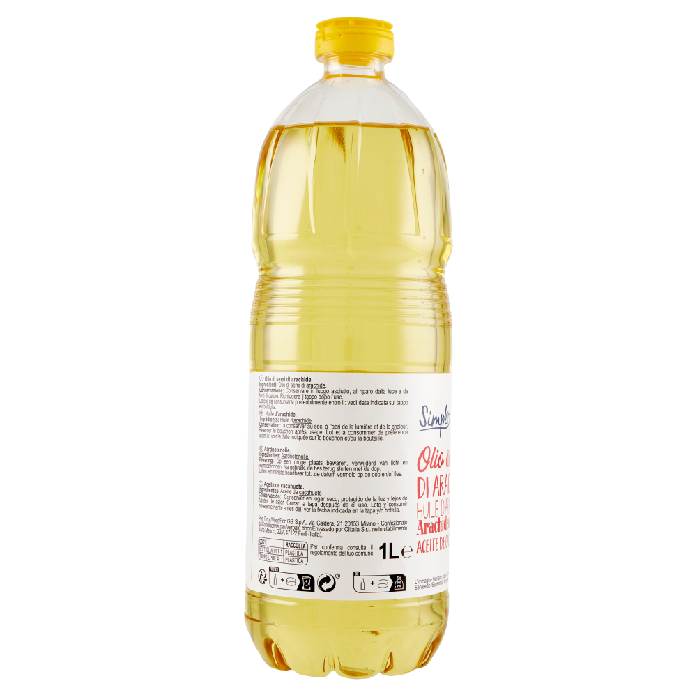 Simpl Olio di semi di Arachide 1 L