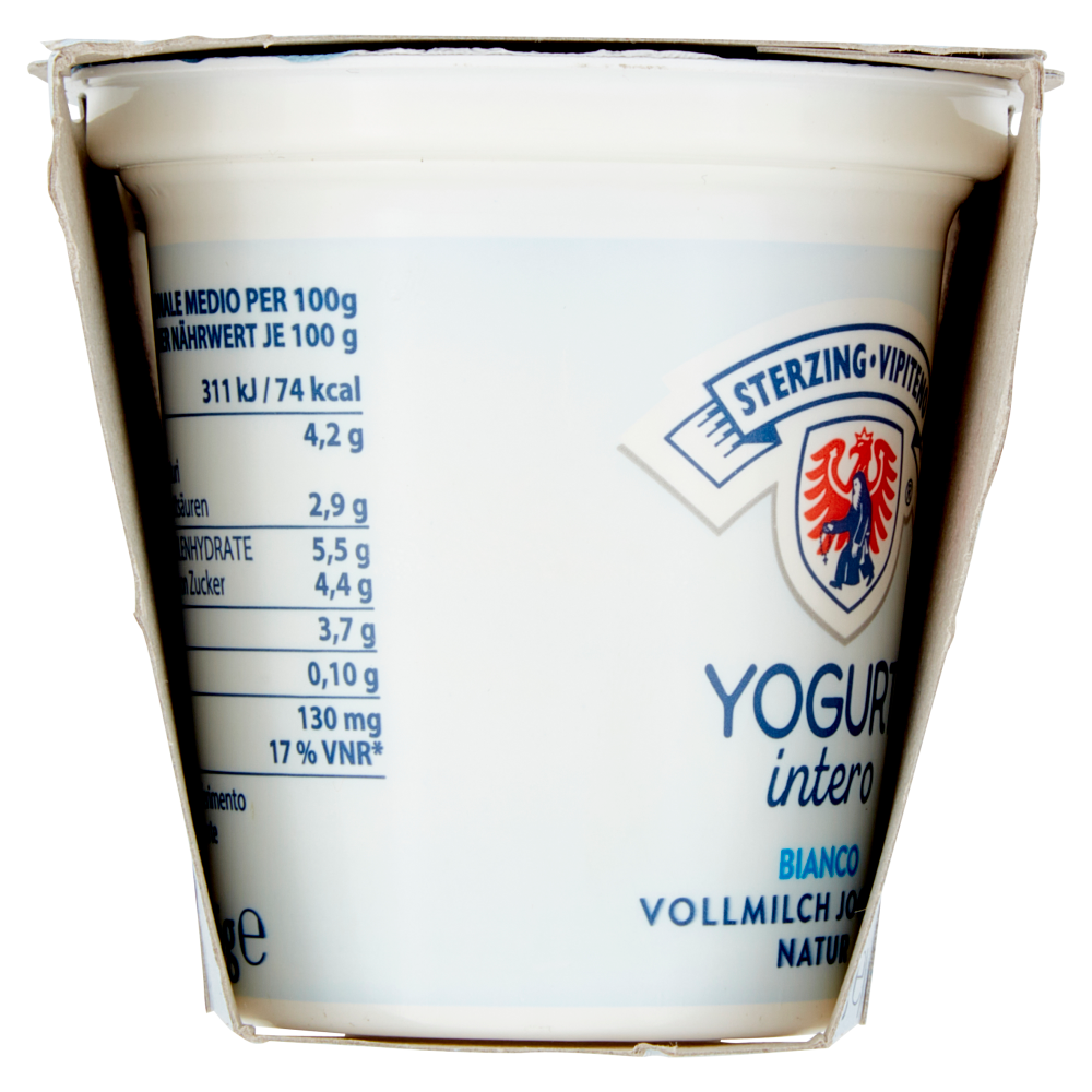 Sterzing Vipiteno Yogurt intero Bianco 2 x 125 g