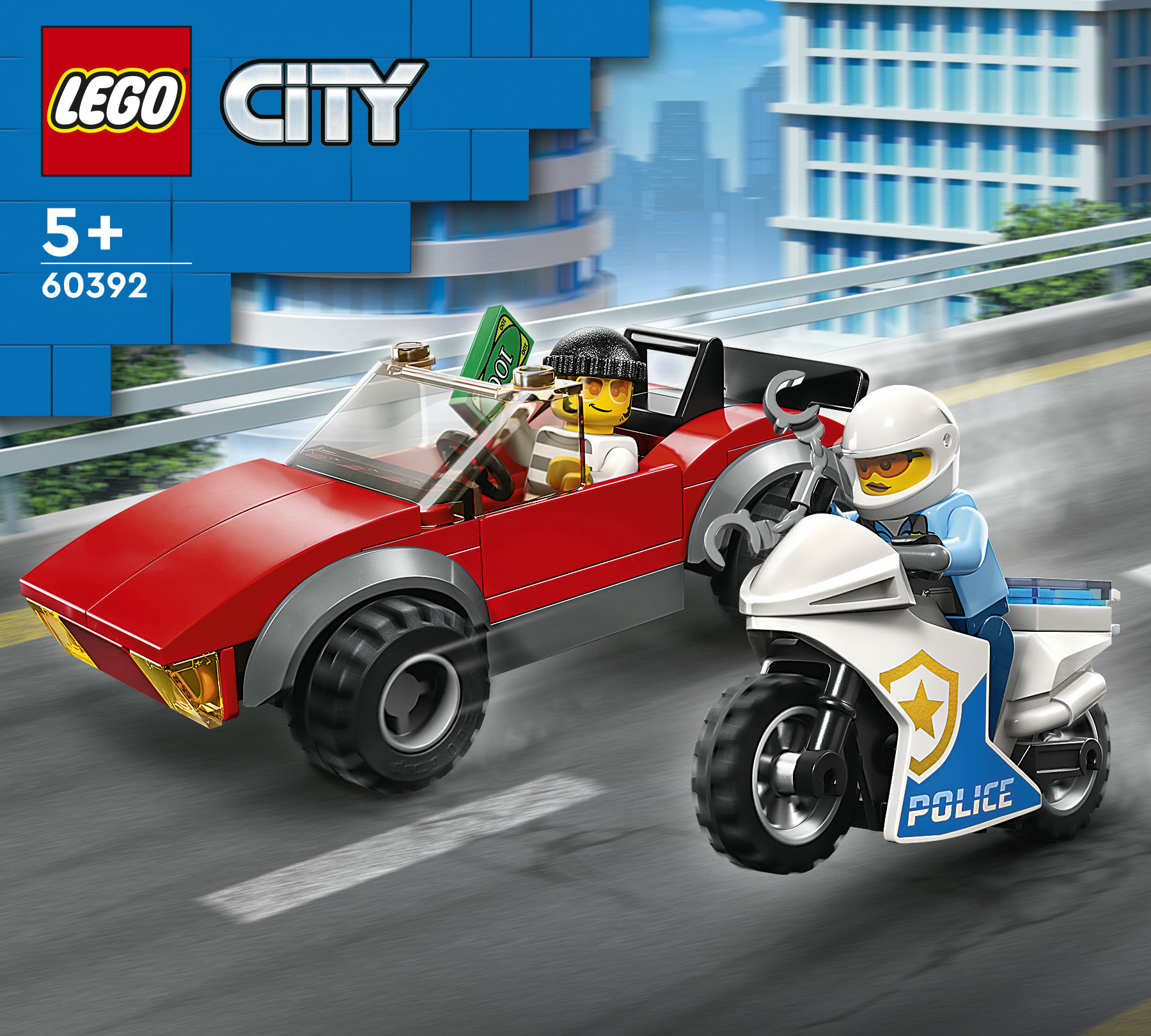 LEGO City Inseguimento sulla moto della polizia