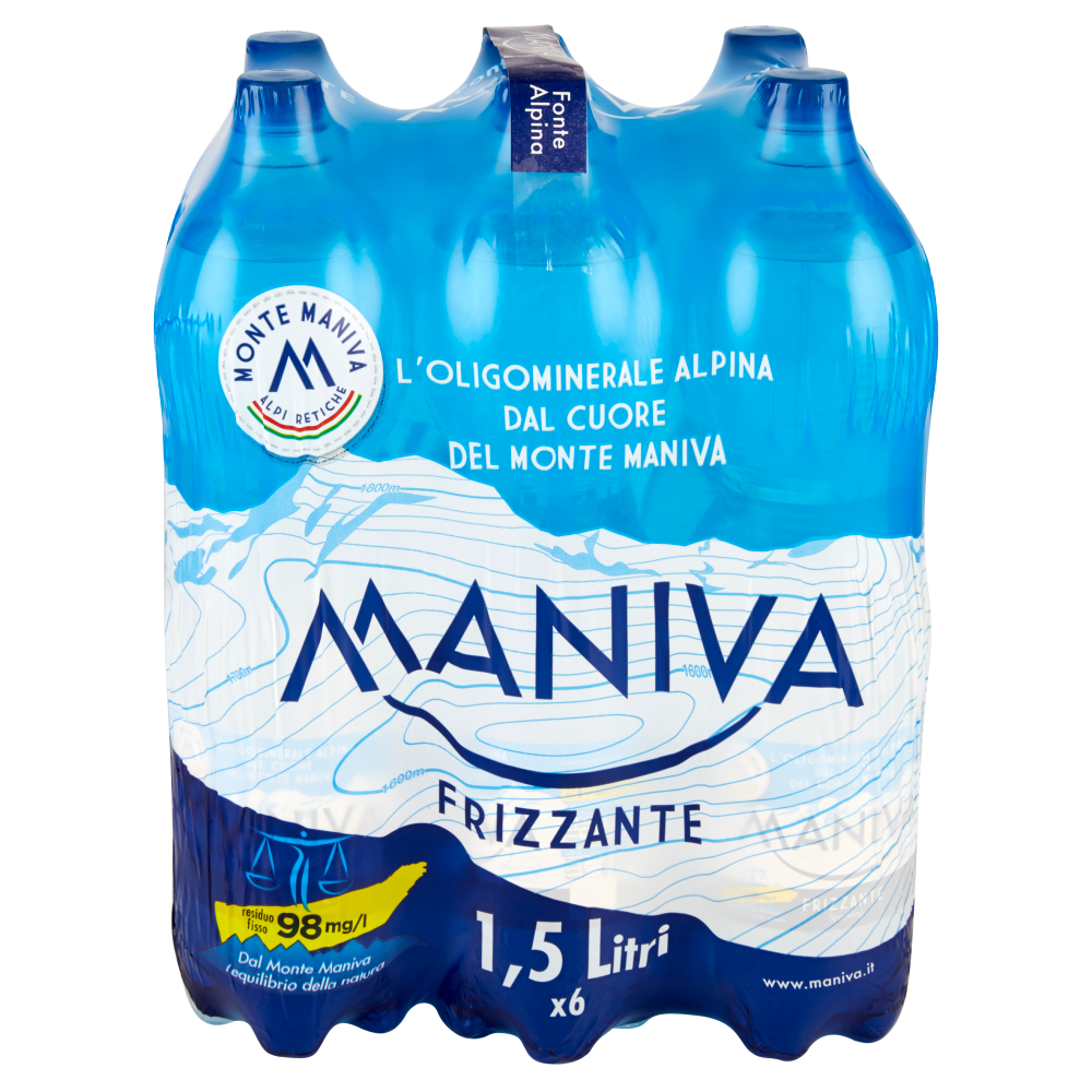 Maniva Frizzante 6 x 1,5 Litri