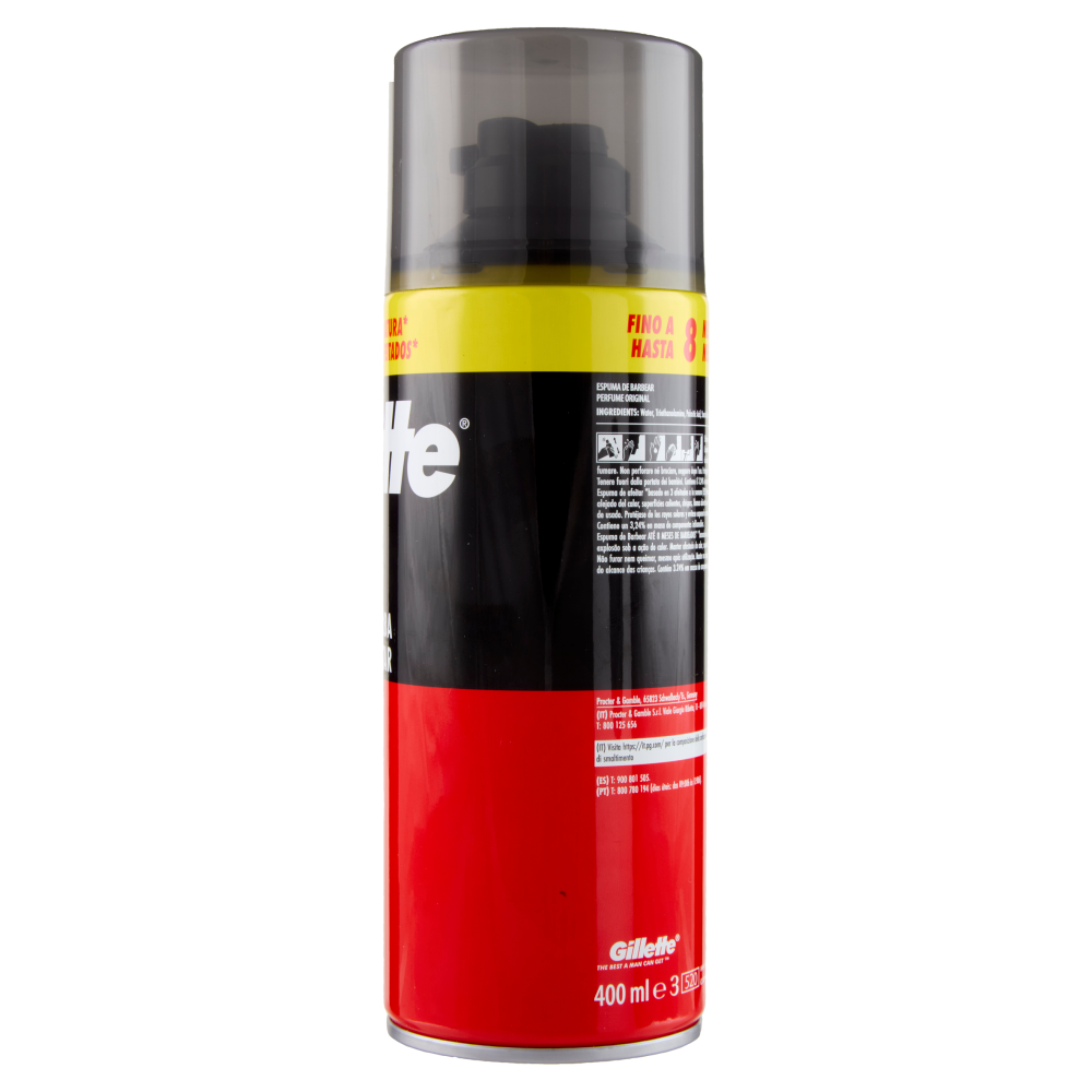 Gillette Schiuma da Barba 400 ml