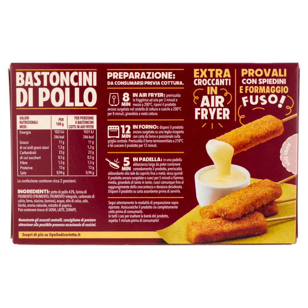 Findus 10 Bastoncini Di Pollo 250 g