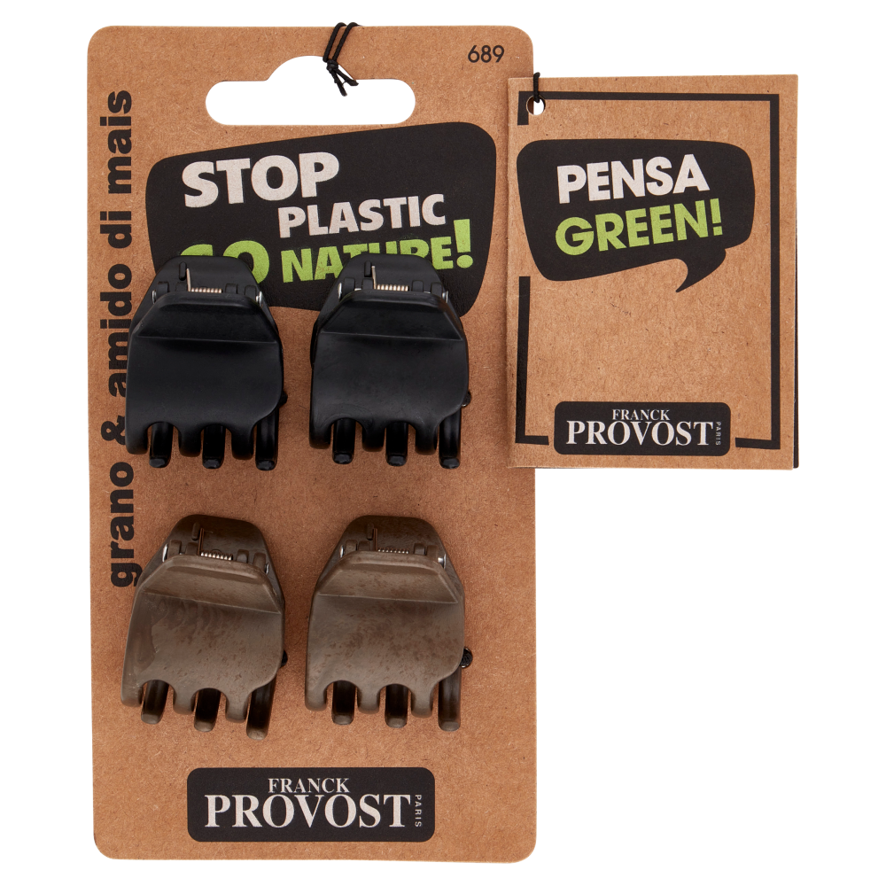 Franck Provost grano & amido di mais Pinze per capelli 4 pz