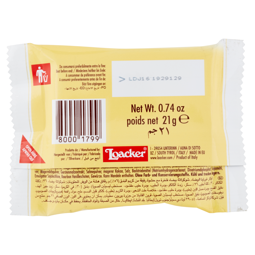 Loacker Tortina White 21 g
