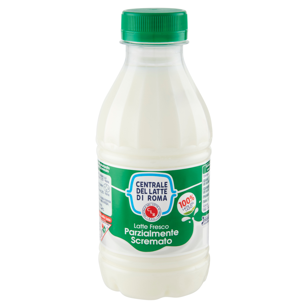 Centrale del Latte di Roma Latte Fresco Parzialmente Scremato 500 ml
