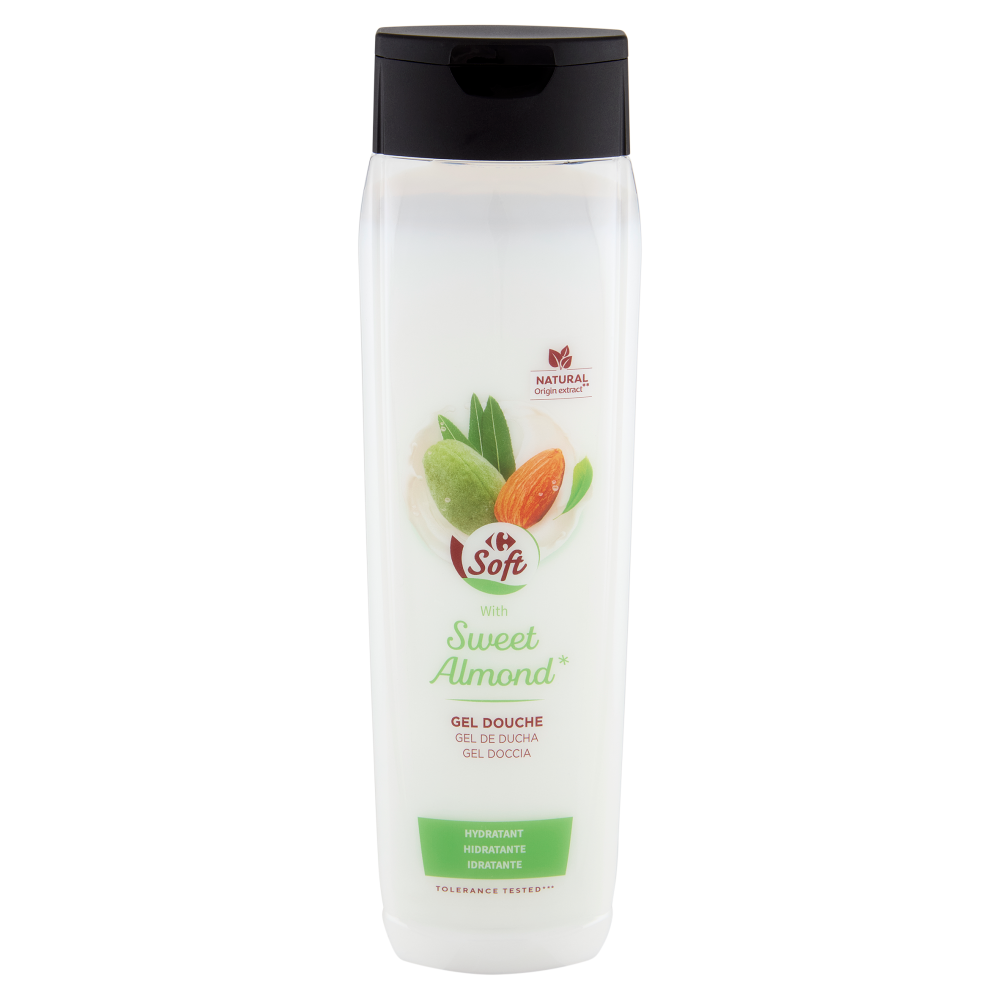 Carrefour Soft with Sweet Almond* Gel Doccia 750 ml 