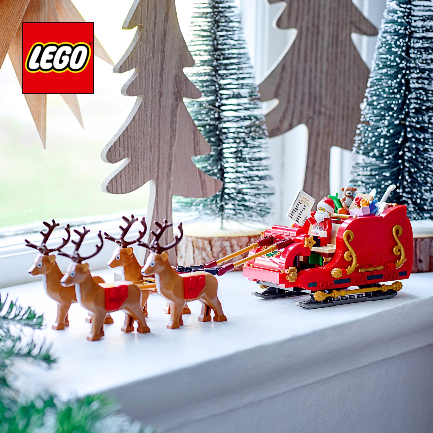 LEGO Iconic La slitta di babbo Natale