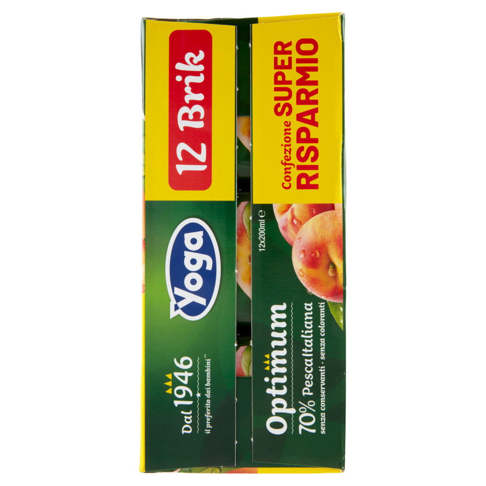 Yoga Optimum 70% Pesca Italiana 12 x 200 ml