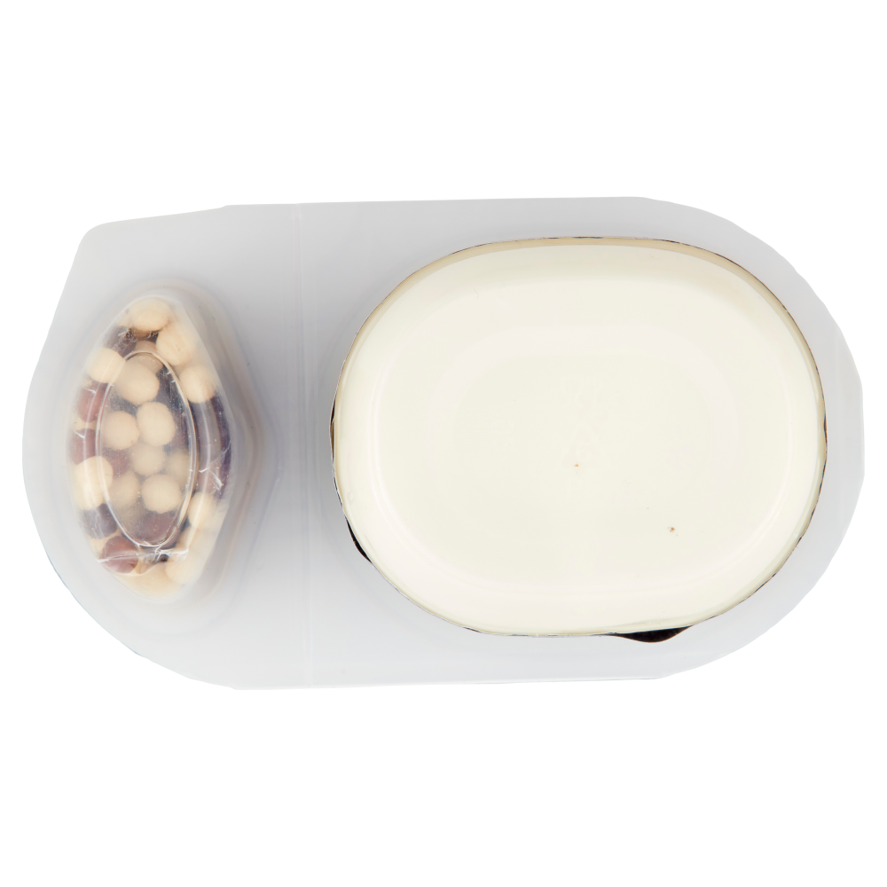 Danone Duo, Yogurt Bianco Cremoso con Croccanti Palline al Cioccolato, 98g