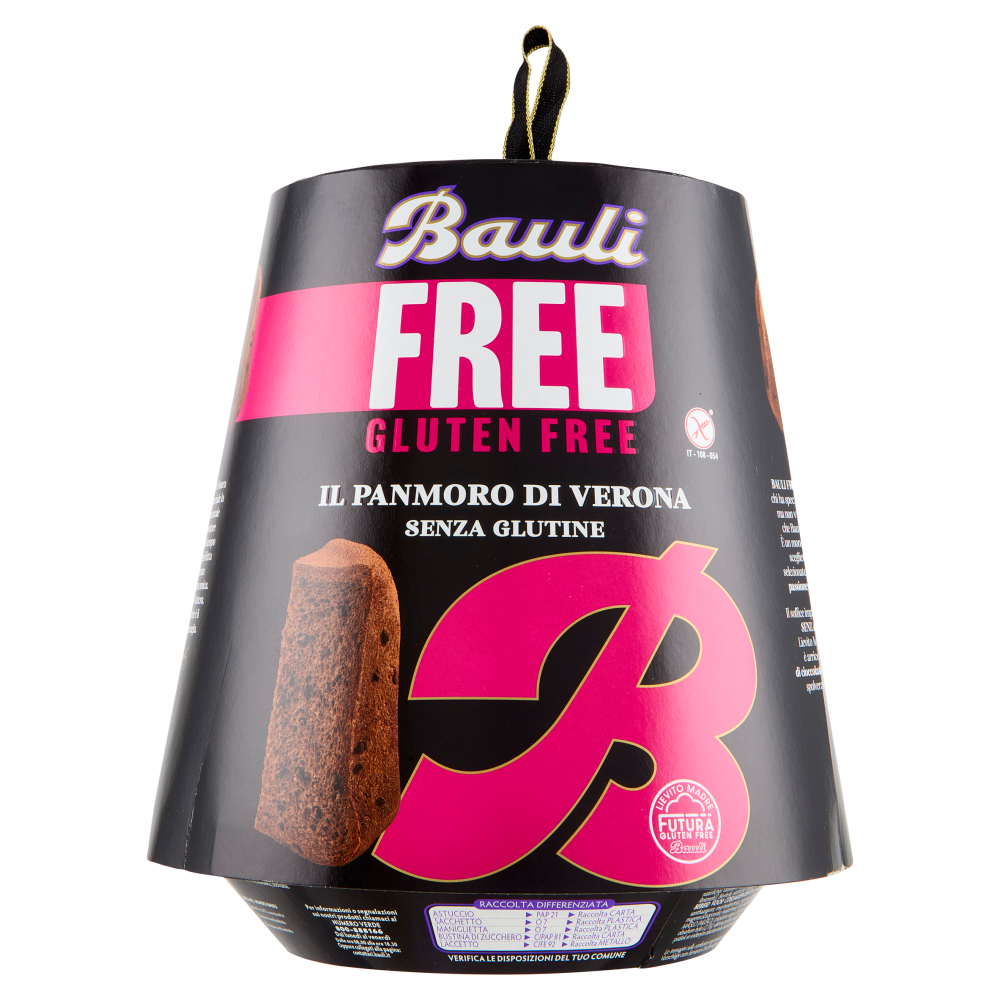 Bauli Free Gluten Free il Panmoro di Verona Senza Glutine 500 g