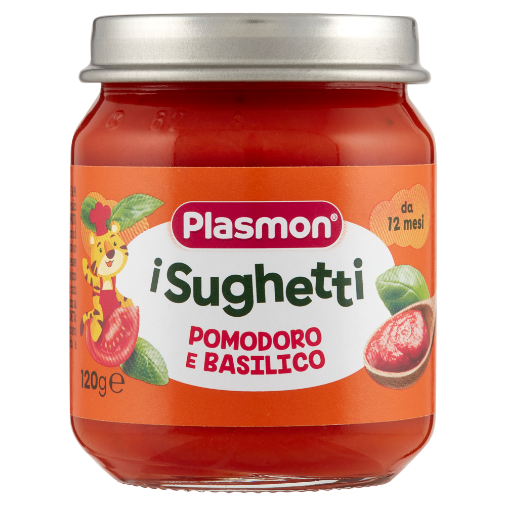 Plasmon i Sughetti Pomodoro e Basilico 120 g
