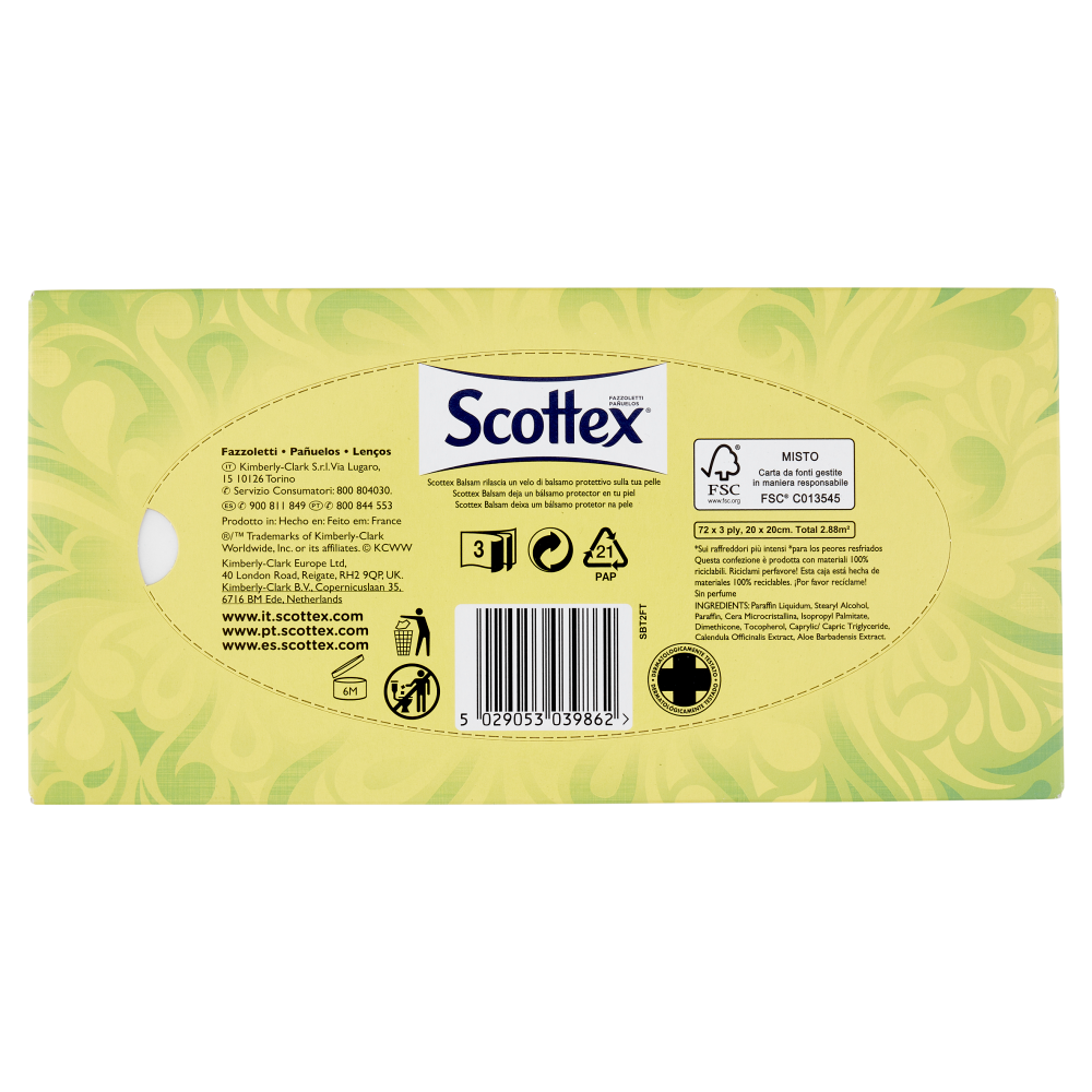 Scottex Balsam 72 Fazzoletti