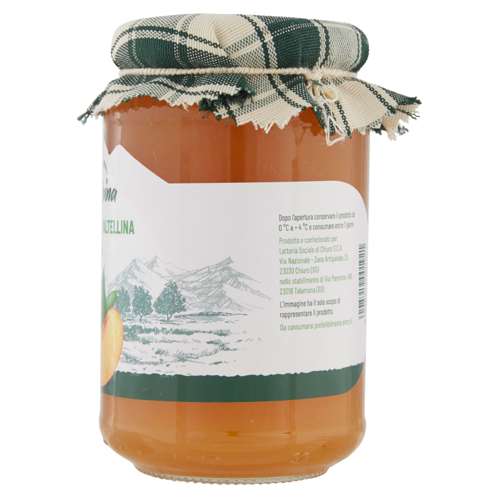 fruTTalpina Confettura Extra di Valtellina di pesche 400 g