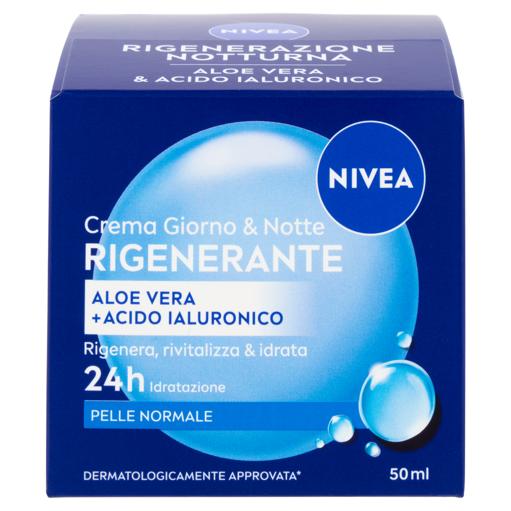 Nivea Crema Giorno & Notte Rigenerante Pelle Normale 50 ml