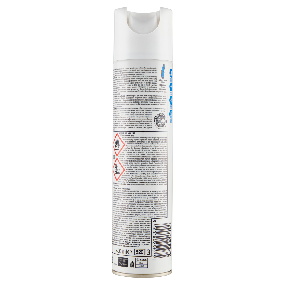 Raid Essentials Mosche e Zanzare, 400 ml