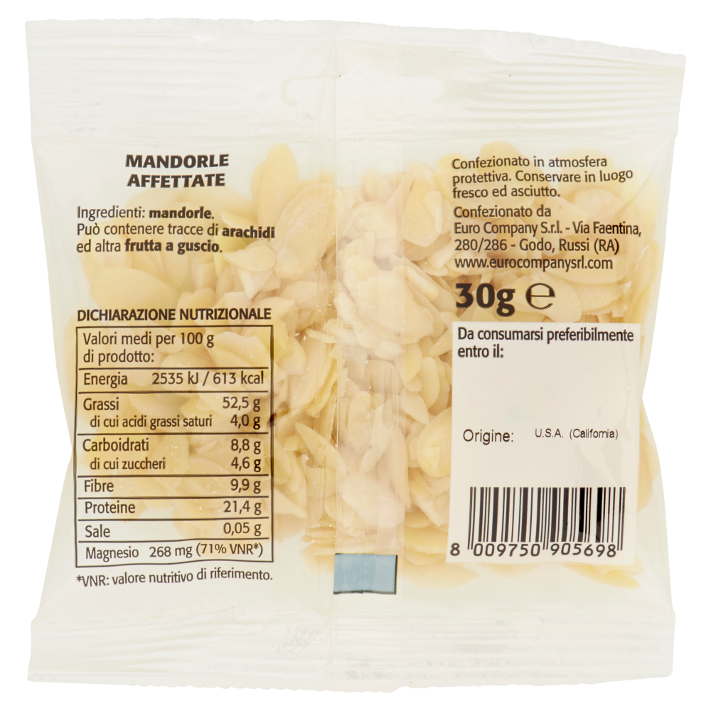 Mandorle a Fette 30 g