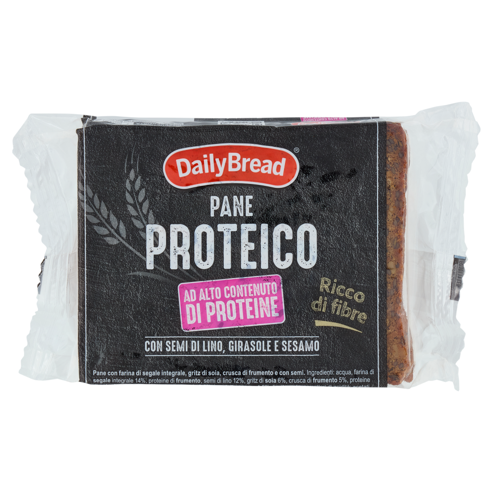 DailyBread Pane Proteico con Semi di Lino, Girasole e Sesamo 250 g