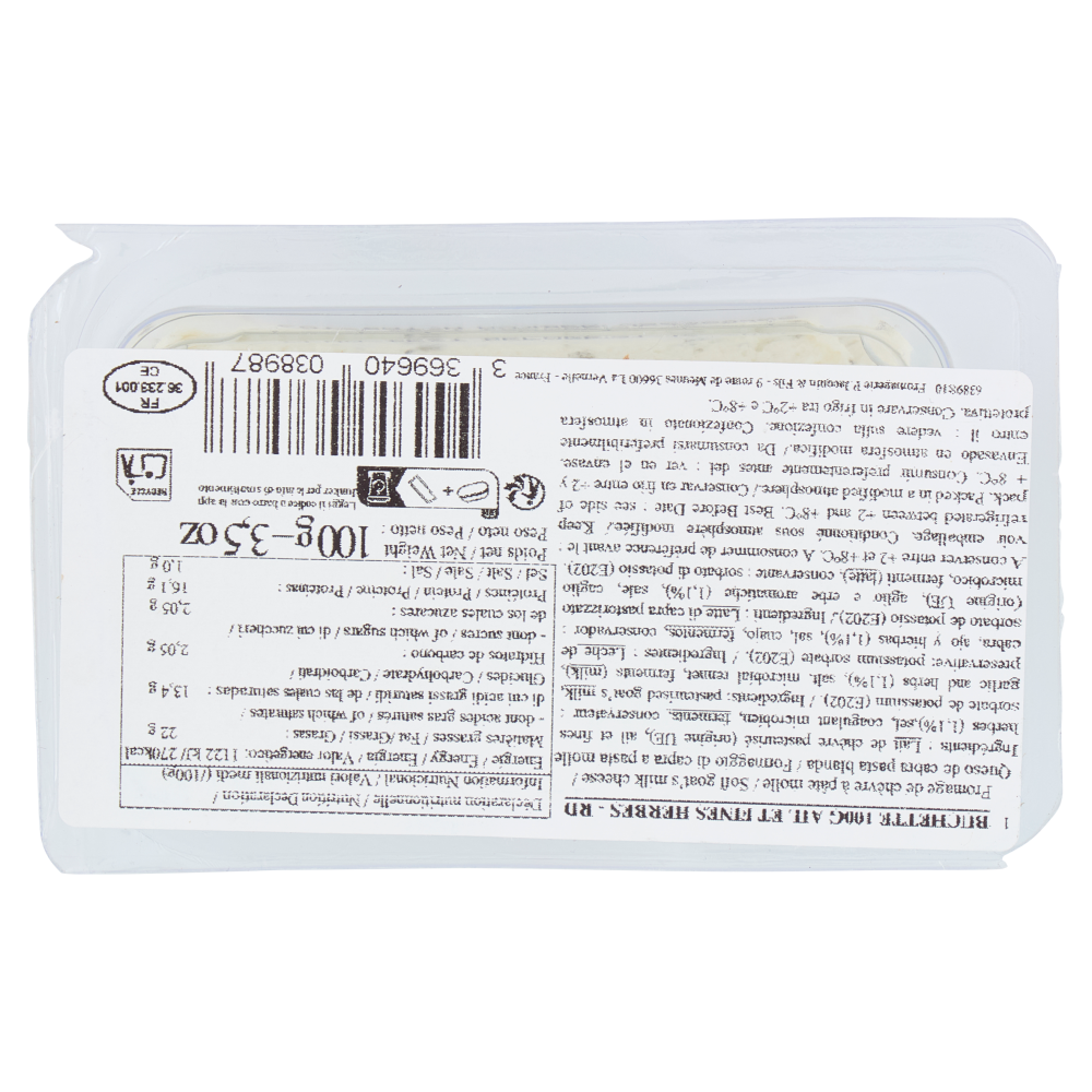 P. Jacquin & Fils Fromage de Ch&egrave;vre 100 g