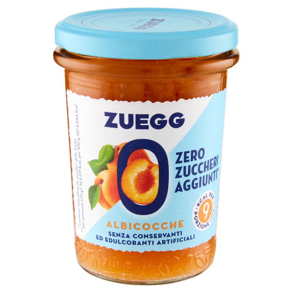 Zuegg Zero Zuccheri Aggiunti* Albicocche 220 g