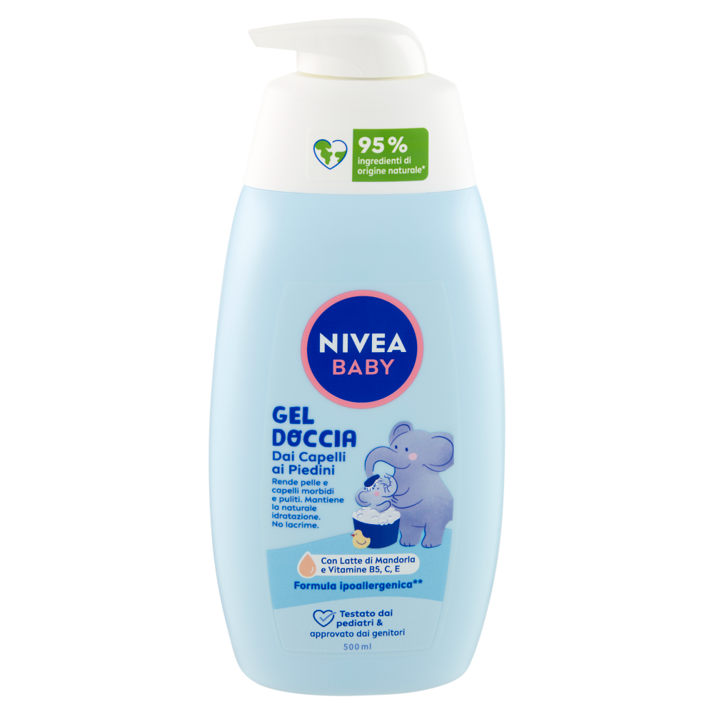 Nivea Baby Gel Doccia dai Capelli ai Piedini 500 ml