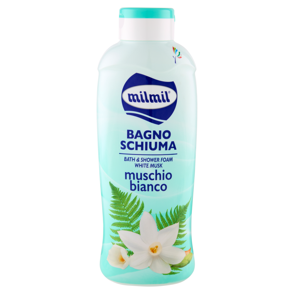milmil Bagno Schiuma muschio bianco 1000 ml