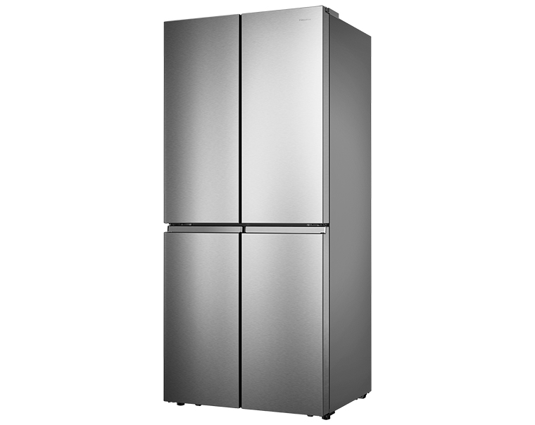 Hisense RQ563N4AI1 frigorifero side-by-side Libera installazione 454 L F Acciaio inox