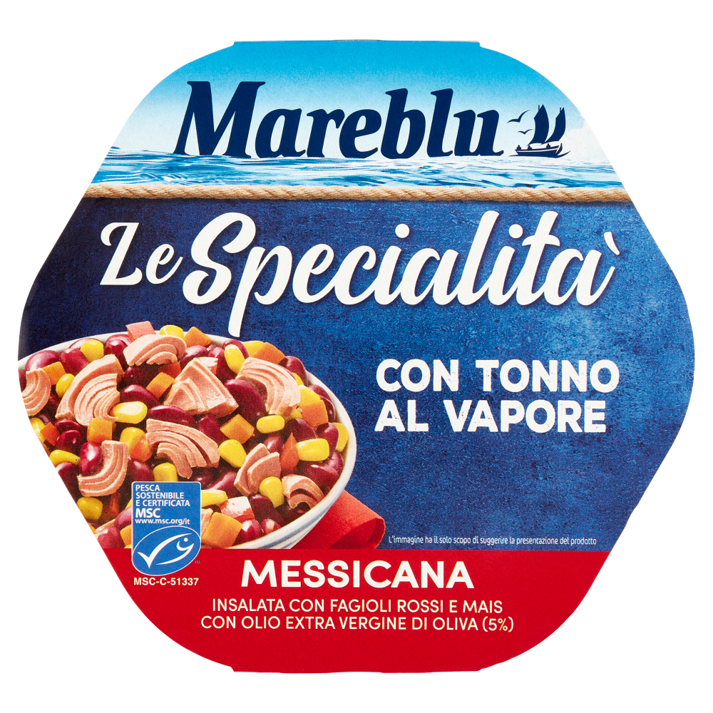 Mareblu Nutrimix Insalata con Tonno Messicana 220 g